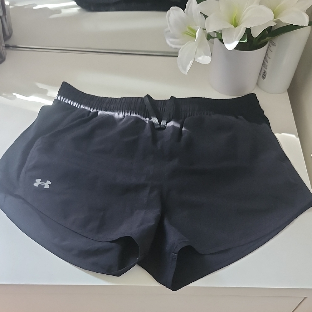 Under Armour Women's Dark Gray Athletic Shorts